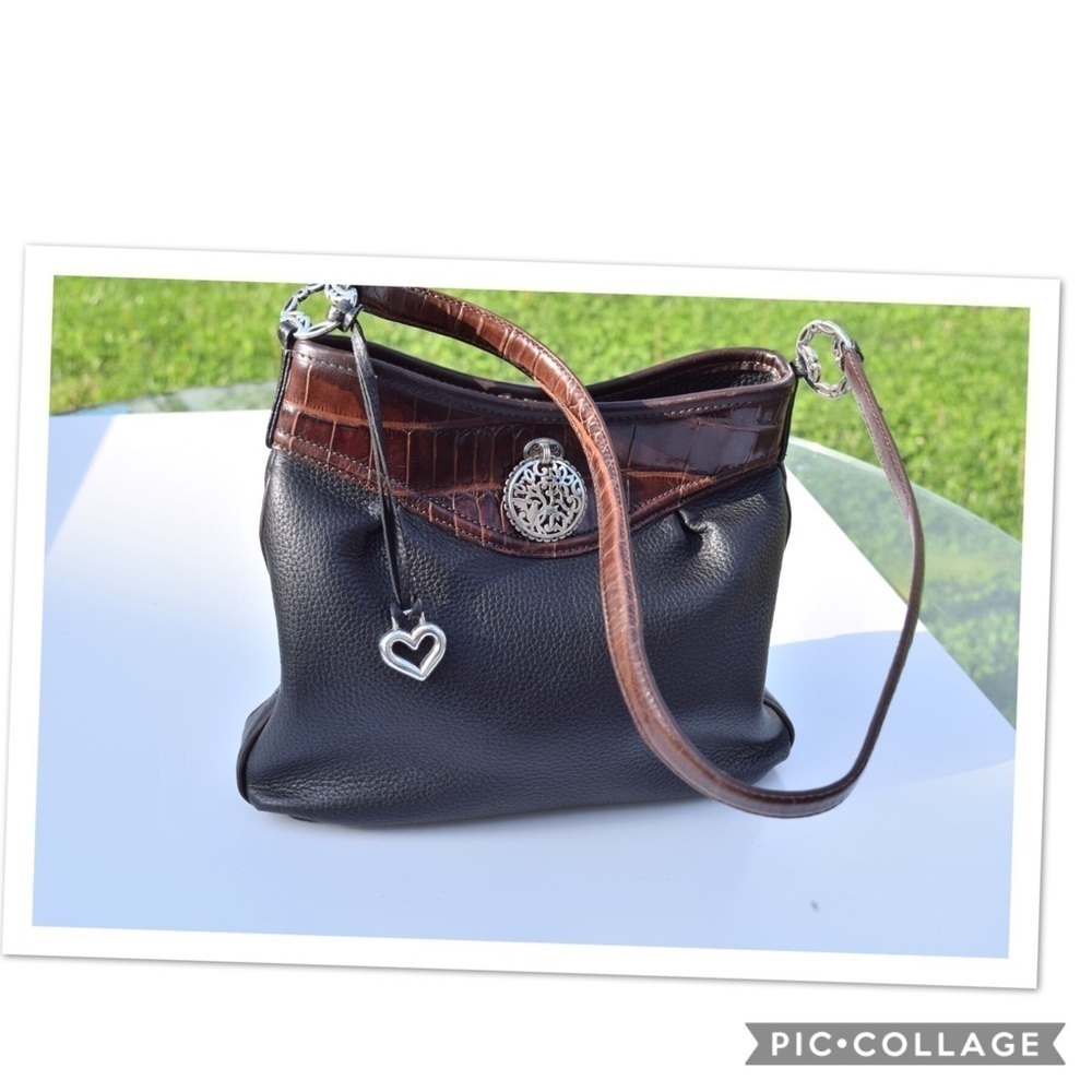 Brighton leather shoulder bag